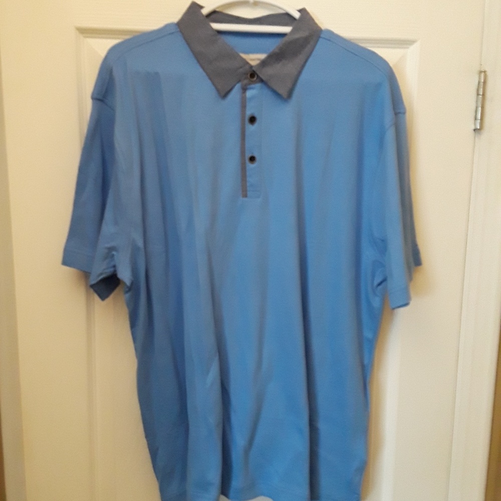 EC - Men's James Campbell Polo - XXL - Blue